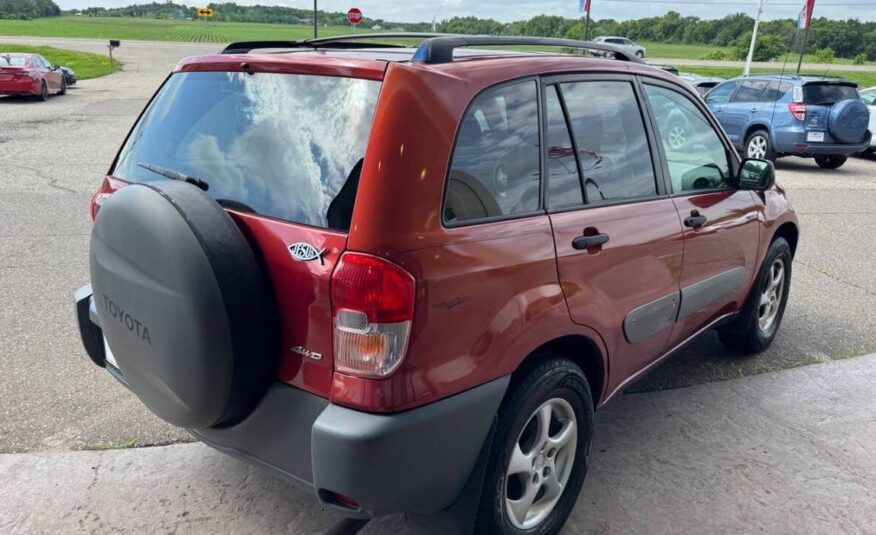 2001 Toyota RAV4 4WD Automatic