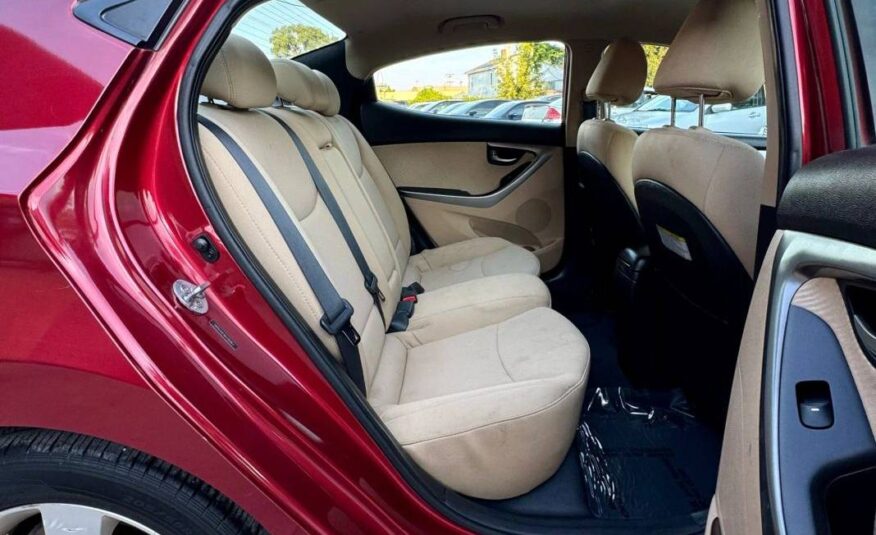 2013 Hyundai Elantra GLS Sedan Automatic
