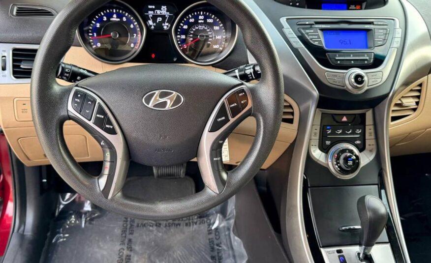 2013 Hyundai Elantra GLS Sedan Automatic