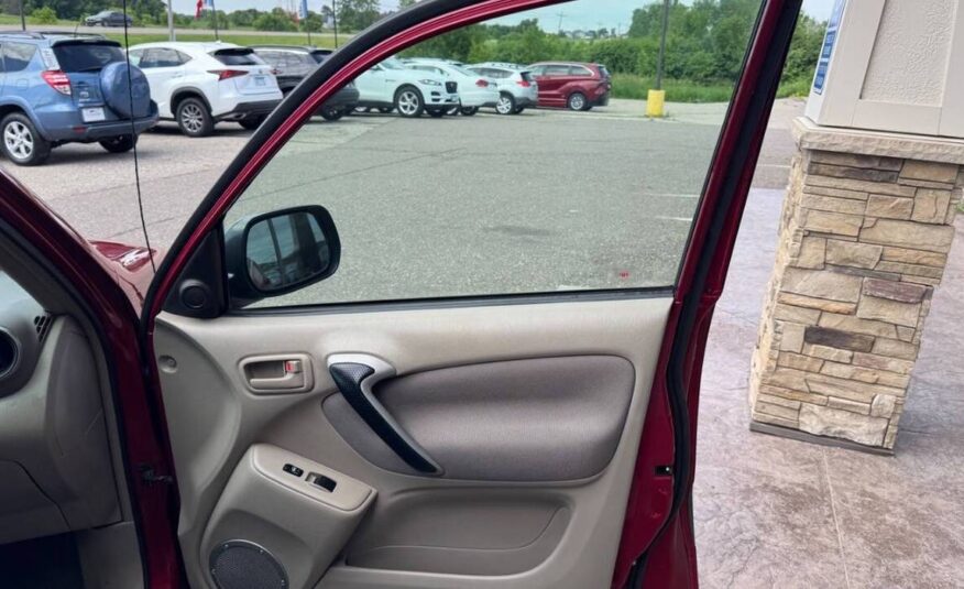 2001 Toyota RAV4 4WD Automatic