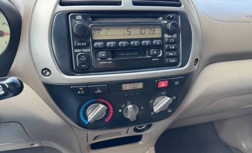 2001 Toyota RAV4 4WD Automatic