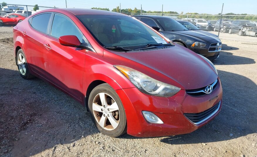 2013 Hyundai Elantra GLS Sedan Automatic